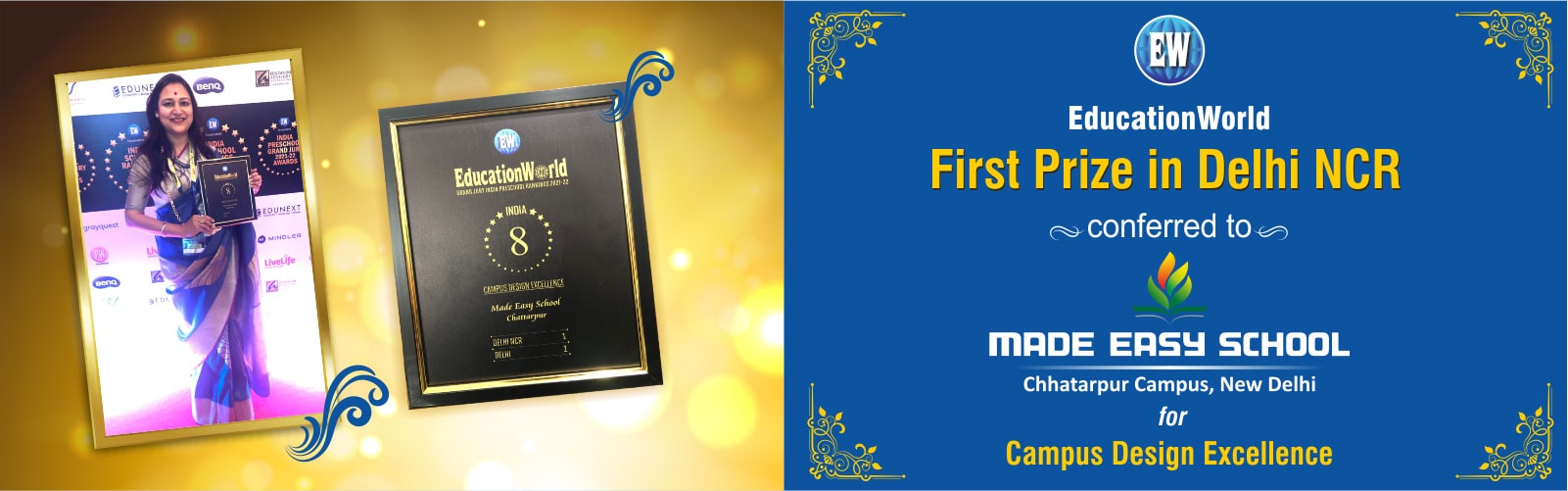 Award and Recognitions of MADE EASY SCHOOL, DELHI