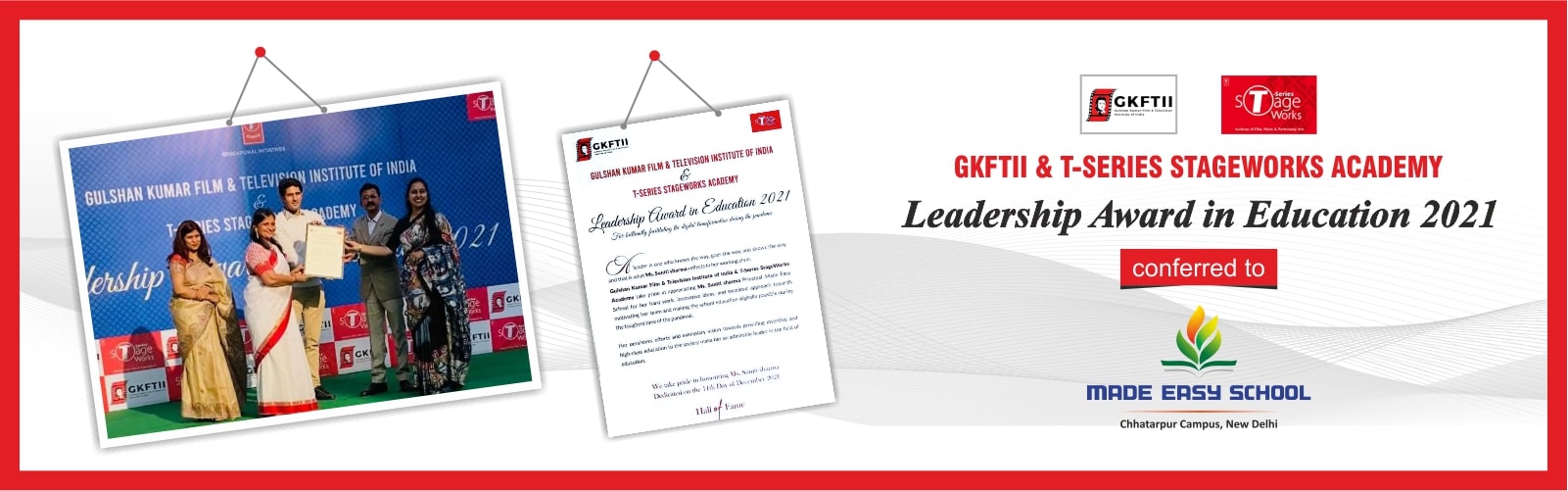 GKFTII AND T-SERIES STAGEWORKS ACADEMY