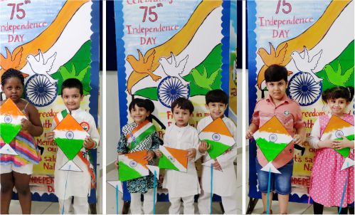 Independence Day 2022 Celebration in MADE EASY SCHOOL, Chhatarpu Campus, Delhi India